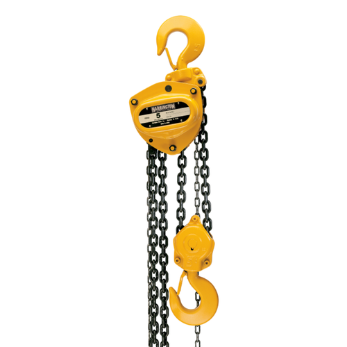 Harrington CB Series Hand Chain Hoist - 1 Ton - 10 ft Lift
