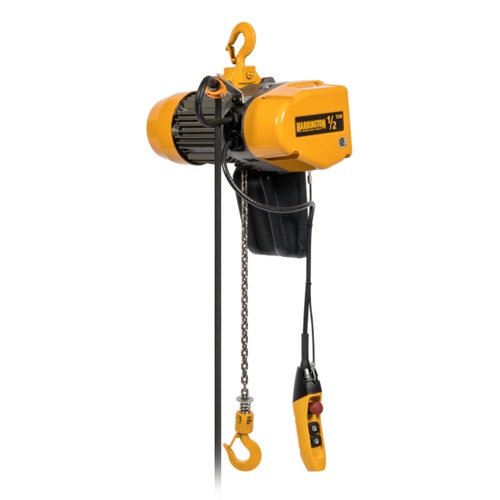 Harrington EQ Series Electric Chain Hoist Dual Speed VFD - 1 Ton - 10 ft Lift
