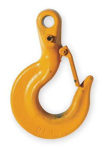 Top Hook Assembly, Product Type Top Hook Assembly, Compatible Hoist Type Electric Chain Hoists, Compatible Load Capacity 2,000 lb, Compatible Series SNER, Material Steel, Overall Length Not Applicable, Overall Width Not Applicable, Overall Height Not Applicable, Includes Safety Latch