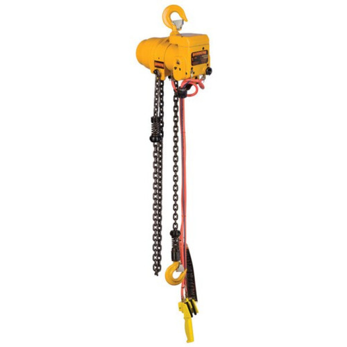 TCR500 (Hook-Pendant) TCR Hook Mount Air Hoist  10' Lift-Capacity 1/2 Ton.TCR500 (Hook-Pendant) Air Powered Hoist TCR500 (Hook-Pendant) HARRINGTON