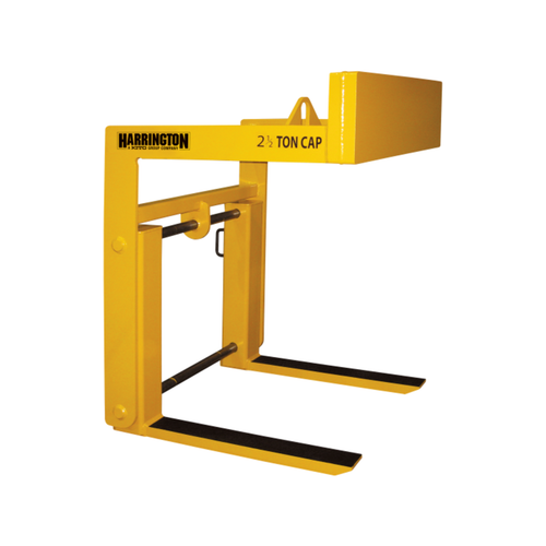 Harrington HPLAF Adjustable Fork Pallet Lifter - 3 Ton - 42 in Fork Length