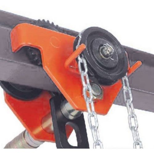 Atlas Lifting & Rigging 5-Ton Geared Beam Trolley Adjustable Flange Width