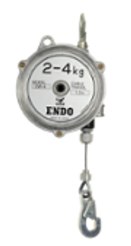CONDUCTIX Unpainted Spring Balancer, 2-4KG, 1.3M XA-EW-4-NP XA-EW-4-NP