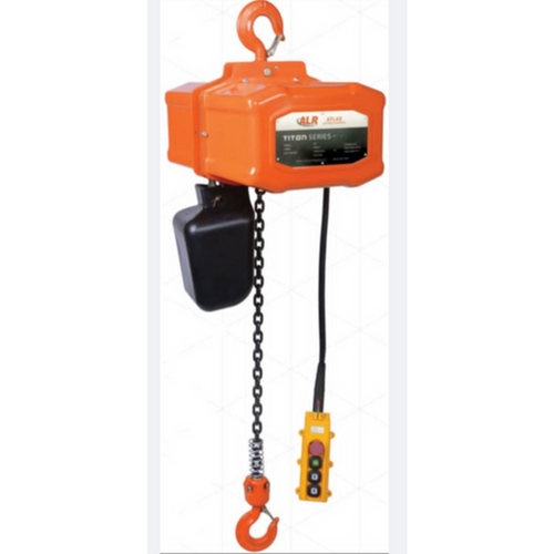 ALR Titon Electric Chain Hoist â€šÃ„Ã¶ 1/2 Ton Capacity | 10-Foot Lift | Three-Phase