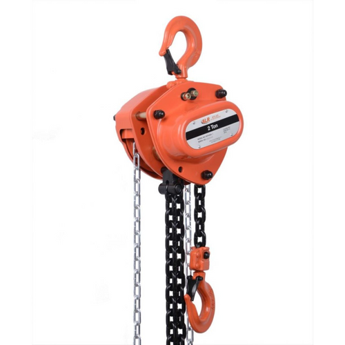 Atlas Lifting and Rigging ACH 2 Ton Chain Hoist 30 Ft. Lift with Overload Protection