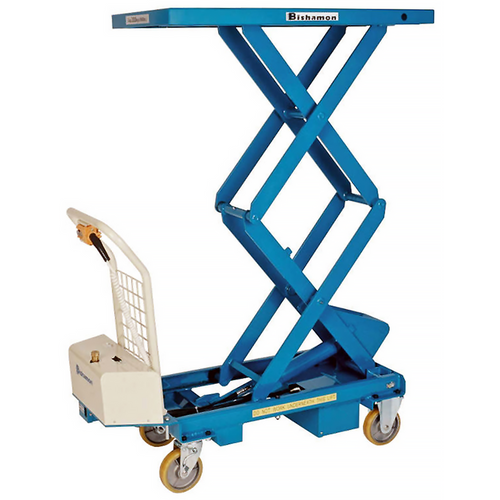Bishamon BX-15WB Series Double Scissors Battery Operated, 330 lb, 19.7 x 32.1 in