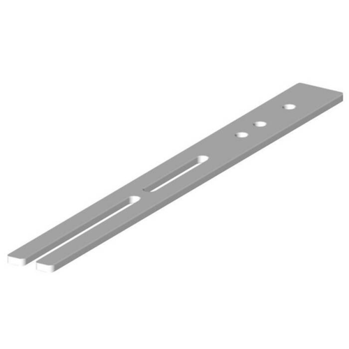Conductix Safe-Lec 2 Bracket, Flange, Single-Sided, 15.8" Length, fits beams 3.15" to 6.10" Length