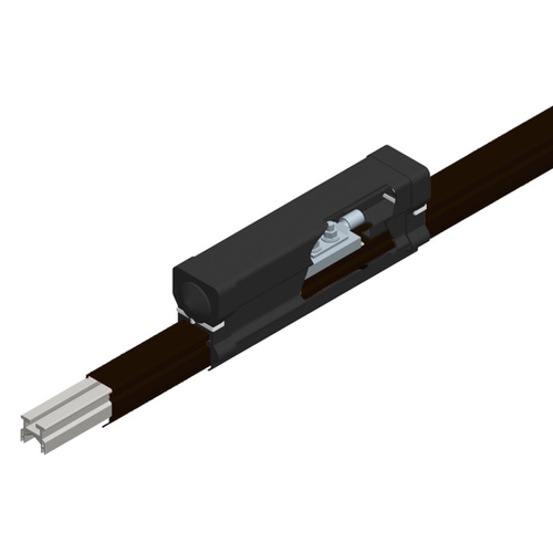 Conductix Hevi-Bar II, Power Feed, 500 A, Black Std Heat UV Resistant PVC Cover,350 MCM