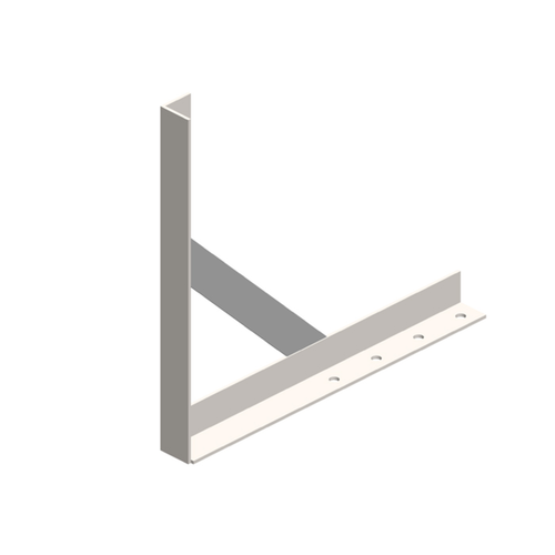 Conductix Hevi-Bar II, Bracket, Web, Braced, w/o hangers (for 700-1500 A Bar)