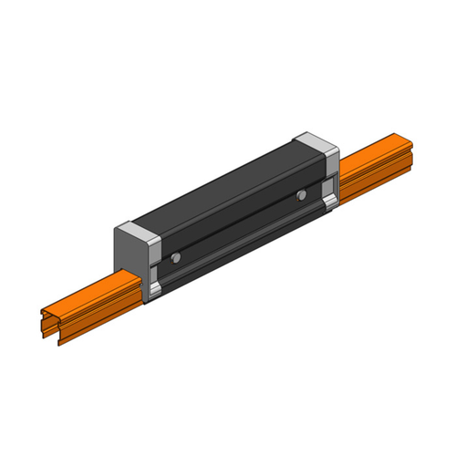 Conductix Hevi-Bar II, Splice Cover, 700 A, Black UV Resistant PVC