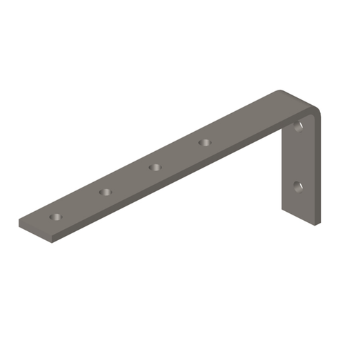 Conductix Hevi-Bar II, Bracket, Web, Plated, For 4 Conductor Bars, 16.25 inch L