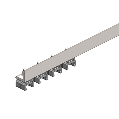 Conductix Hevi-Bar II, Bracket, Flange, w/4 Polycarbonate Hangers (for 700-1500 A Bar)