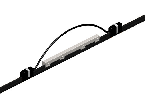 8-Bar Expansion Section, 40A, Stainless Steel, Black UV Resistant PVC Cover, 10FT Length Conductix XA-24279B