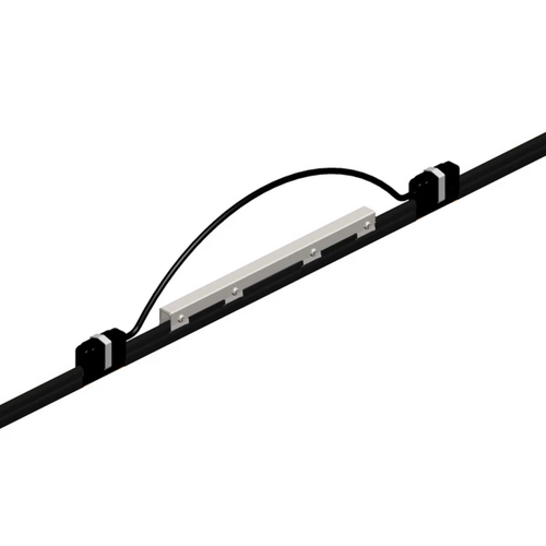 Conductix 8-Bar Expansion Section, 250 A, Copper / Steel Lam, Black UV Resistant PVC Cover, 10 FT Length