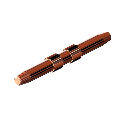 Conductix 8-Bar Pin Connector For Rolled Copper and Laminated Copper Bar, 2.50 inch Length