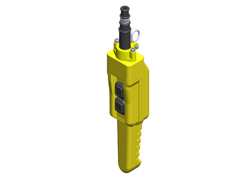 Conductix 80 Series Pistol Grip Pendant, 2-button with three-speed switches