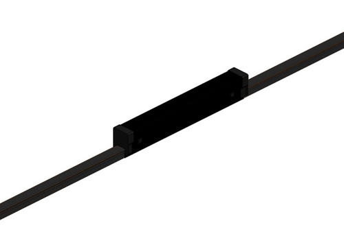 Hevi-Bar II, Expansion Section, Dura Coat, 500A, Black UV Resistant PVC Cover, w/Splice, 30 ft L Conductix XA-39741B-J