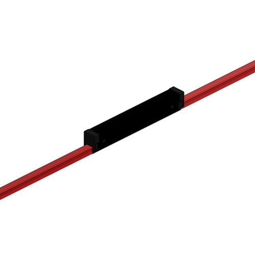 Conductix Hevi-Bar II, Expansion Section, Dura Coat, 500 A, Red Med Heat Polycarbonate Cover, w/Splice, 30 ft L