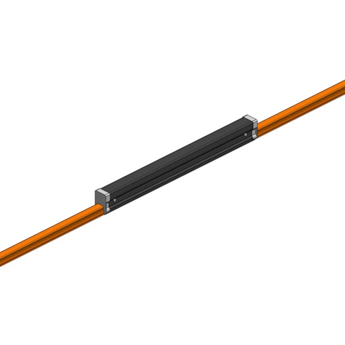 Conductix Hevi-Bar II, Expansion Section, Dura Coat, 700 A, Orange PVC Cover, w/splice,15 ft L