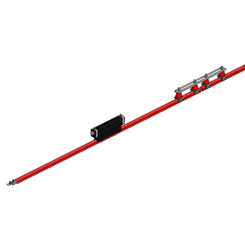 Conductix Safe-Lec 2 Power Interrupting Sections, 400 A Copper, Red Med Heat Polycarbonate Cover