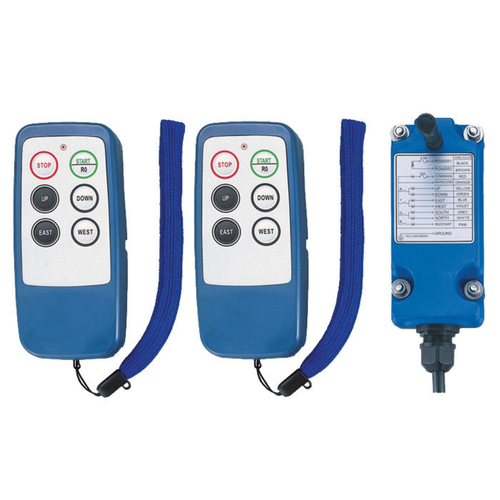 Conductix Radio Remote Control Kit, Saga Protean Series, 6-Button, 1-Speed, 2 TX, 12-24 VDC