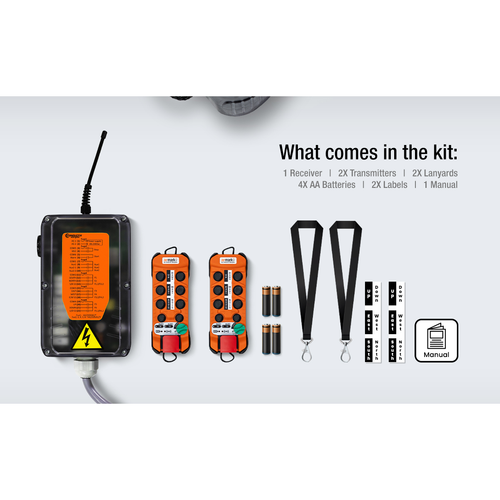 Conductix Radio Remote Control AIRMARK Kit