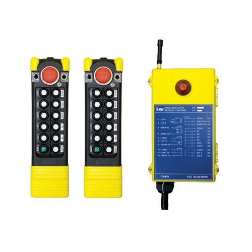 Conductix Radio Remote Control Kit, Saga K4 Series, 12-Button, 2-Speed, 2 TX, 48 VAC