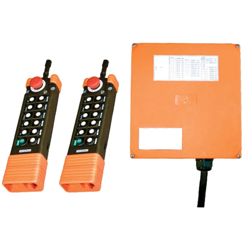 Conductix Radio Remote Control Kit, Saga L12 Series, 12-Button, 2-Speed, Key On/Off, E-Stop, 2 TX