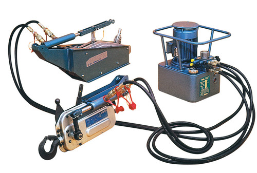 Tractel Griphoist / Tirfor TU32H Hydraulic Wire Rope Hoist – 14,080 lb. Capacity