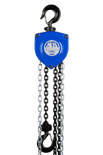 Tractel Tralift Manual Chain Hoist 1 Ton (2,000 lbs.) with 15-ft. Lift Tractel Tralift Manual Chain Hoist 1 Ton (2,000 lbs.) with 15-ft. Lift