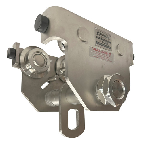 3 T Stainless Steel Push Beam Trolley