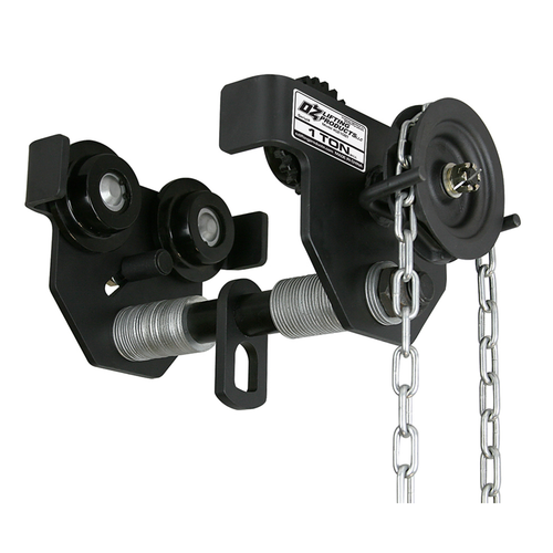 OZ Lifting 1 T Geared Beam Trolley
