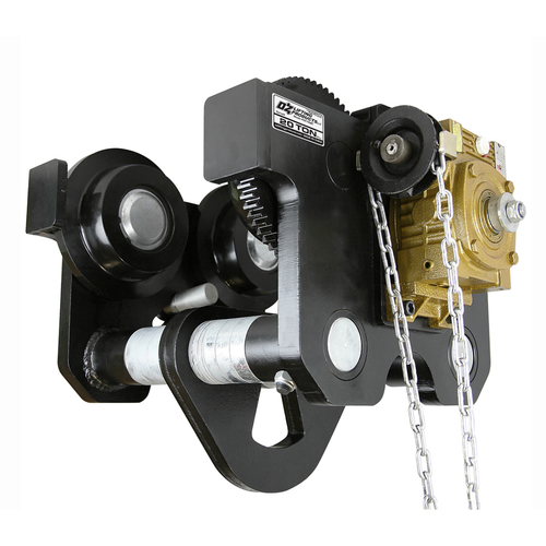 OZ Lifting 20 T Geared Beam Trolley