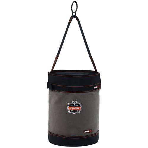OZ Lifting Large Web Handle Canvas Hoist Bucket & Top (12.5D x 17H)