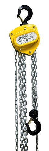 1.5 T Premium Chain Hoist 30 ft lift with overload protection Custom rigging available. Standards – CE, ASME B30.16, AS1418.2
