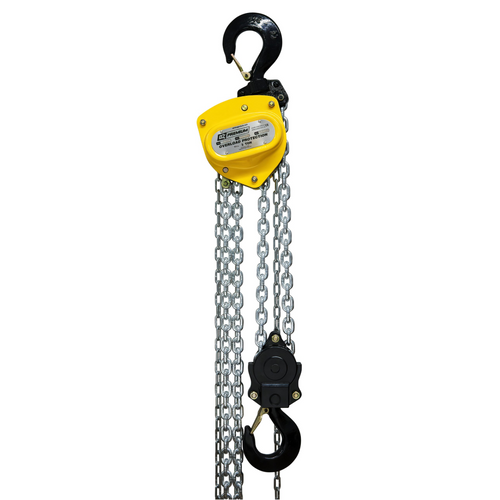 OZ Lifting 3 T Premium Chain Hoist 15 Ft. Lift with Overload Protection