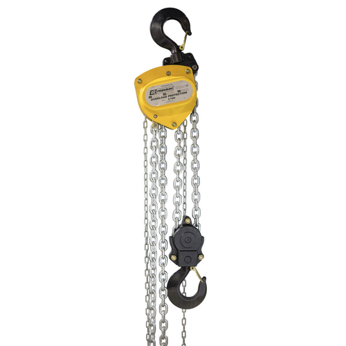 OZ Lifting 5 T Premium Chain Hoist 15 Ft. Lift with Overload Protection