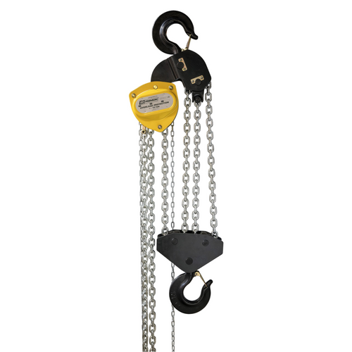 OZ Lifting 10 T Premium Chain Hoist 20 Ft. Lift with Overload Protection