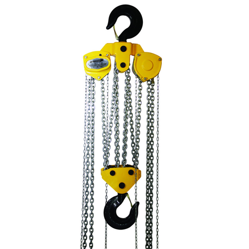 OZ Lifting 20 T Premium Chain Hoist 10 Ft. Lift with Overload Protection