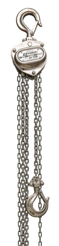 .25 T Stainless Steel Chain Hoist 30 ft lift