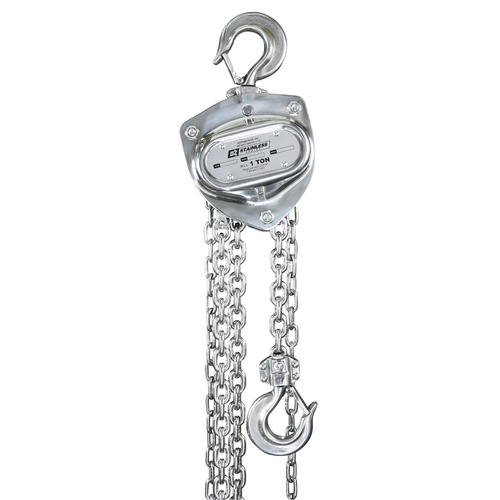 OZ Lifting 1 T Stainless Steel Chain Hoist 30 Ft. Lift