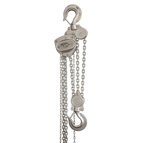 OZ Lifting 5 T Stainless Steel Chain Hoist 30 Ft. Lift