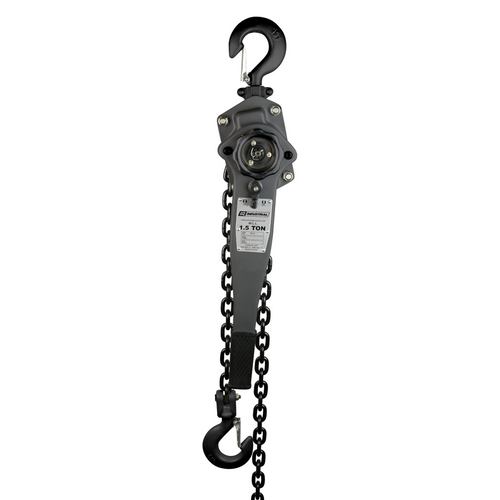 OZ Lifting 1.5 T Industrial Lever Hoist 10 Ft. Lift