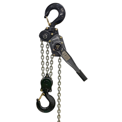 OZ Lifting 9 T Industrial Lever Hoist 5 Ft. Lift