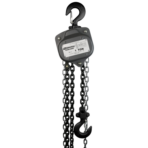 OZ Lifting 1 T Industrial Chain Hoist 20 Ft. Lift