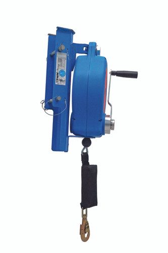 Tractel Blocfor R Bi-Directional Retrieval Lifeline – 50 ft. Galvanized Wire Rope - T1T50G