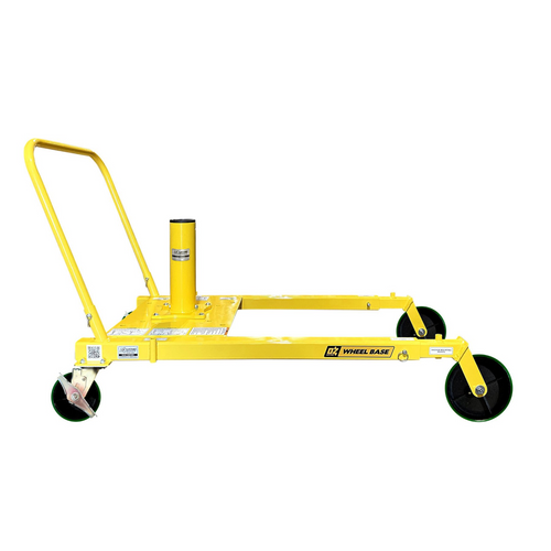 OZ Lifting Wheel Base for Use with OZ500DAV, OZA500DAV and OZXR500DAV Davit Cranes (Pedestal Base (OZPED3) and Locking Collar Kit (OZ100022) Included)