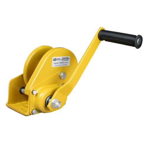 OZ Lifting 1000 Lb. Carbon Steel Brake Winch