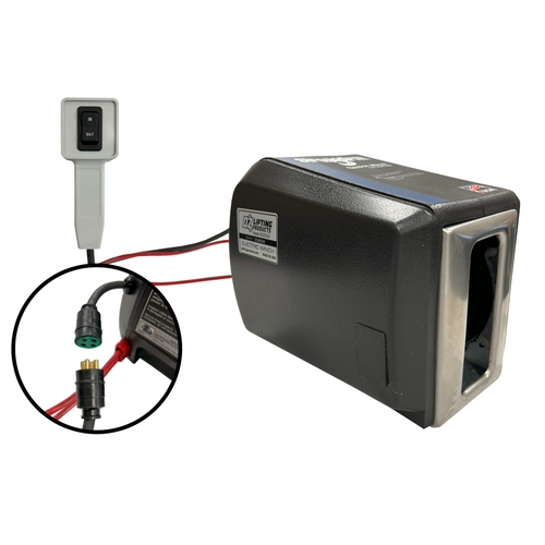Electric winch 12V with overload protection