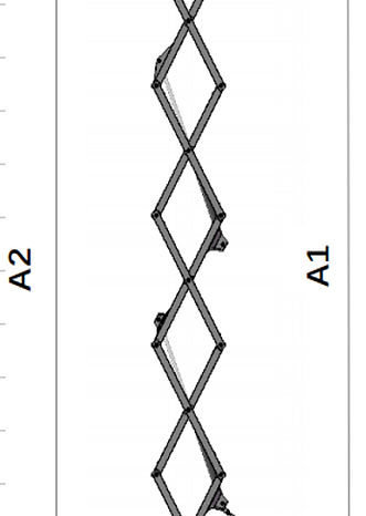 EKKO ES40E Aerial Work Platform Lift Height 13' (157'') 500 lb capacity